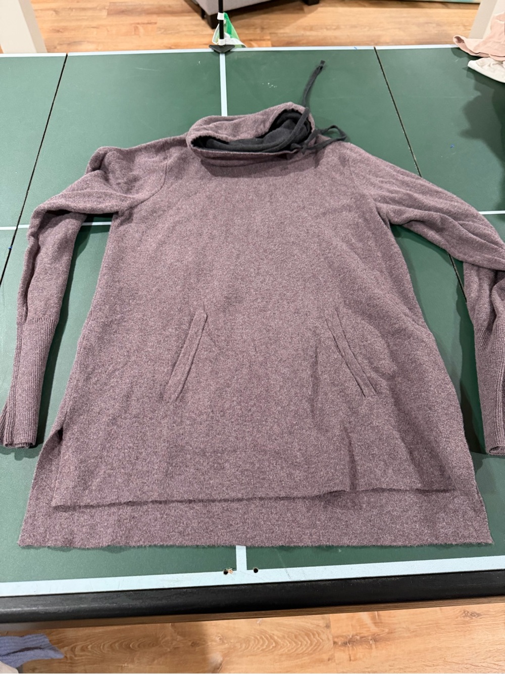 Cynthia Rowley Men's Turtleneck Sweater in Dusty Mauve